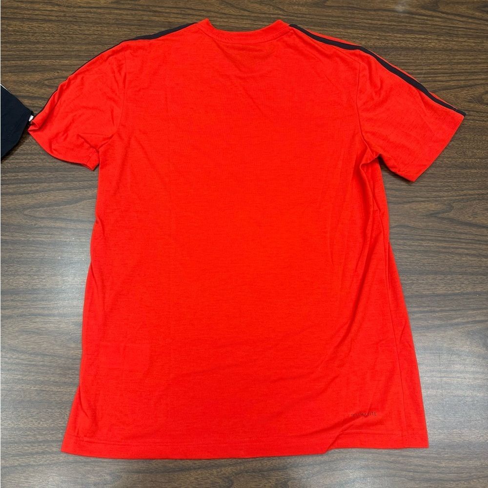 Adidas lot of 3 soccer Climalite T-Shirts men’s mediums - Picture 8 of 9